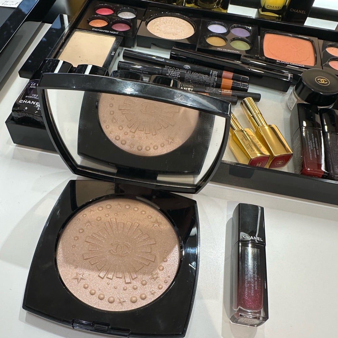 CHANELクリスマスコフレ2024ポーチ付きセットの予約と新作コスメレポ