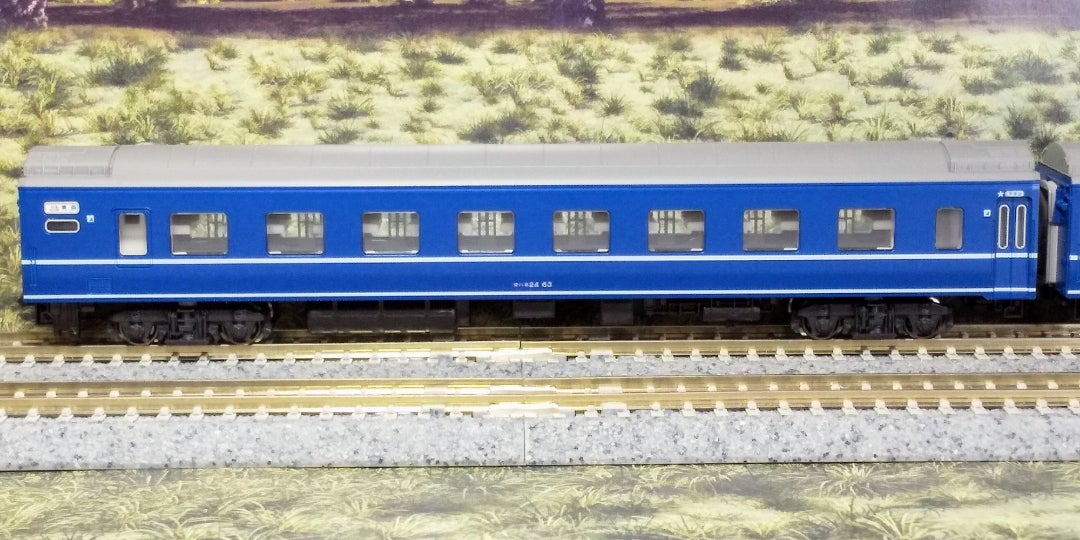 KATO 24系寝台特急「ゆうづる」 基本6両セット 入線‼️ (品番10-811