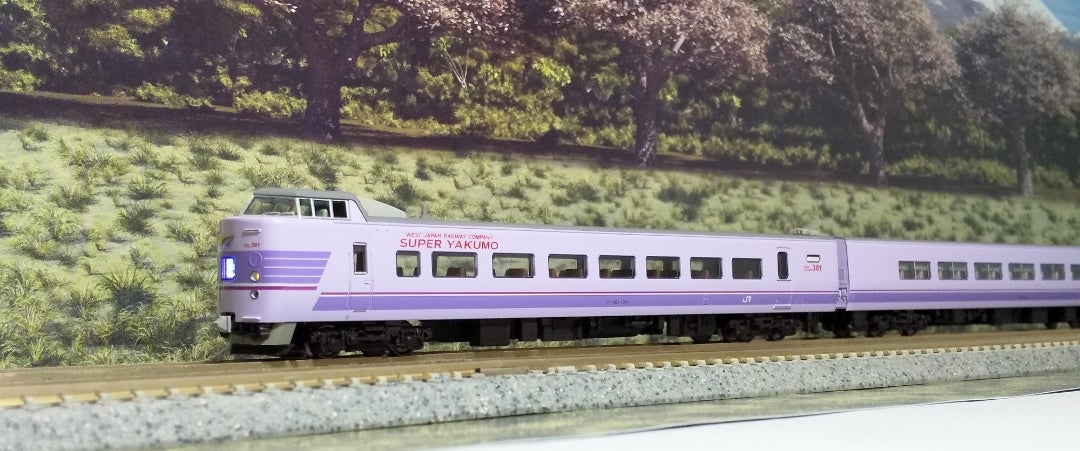 KATO 381系「スーパーやくも」4両セット 入線‼️ (品番10-1937