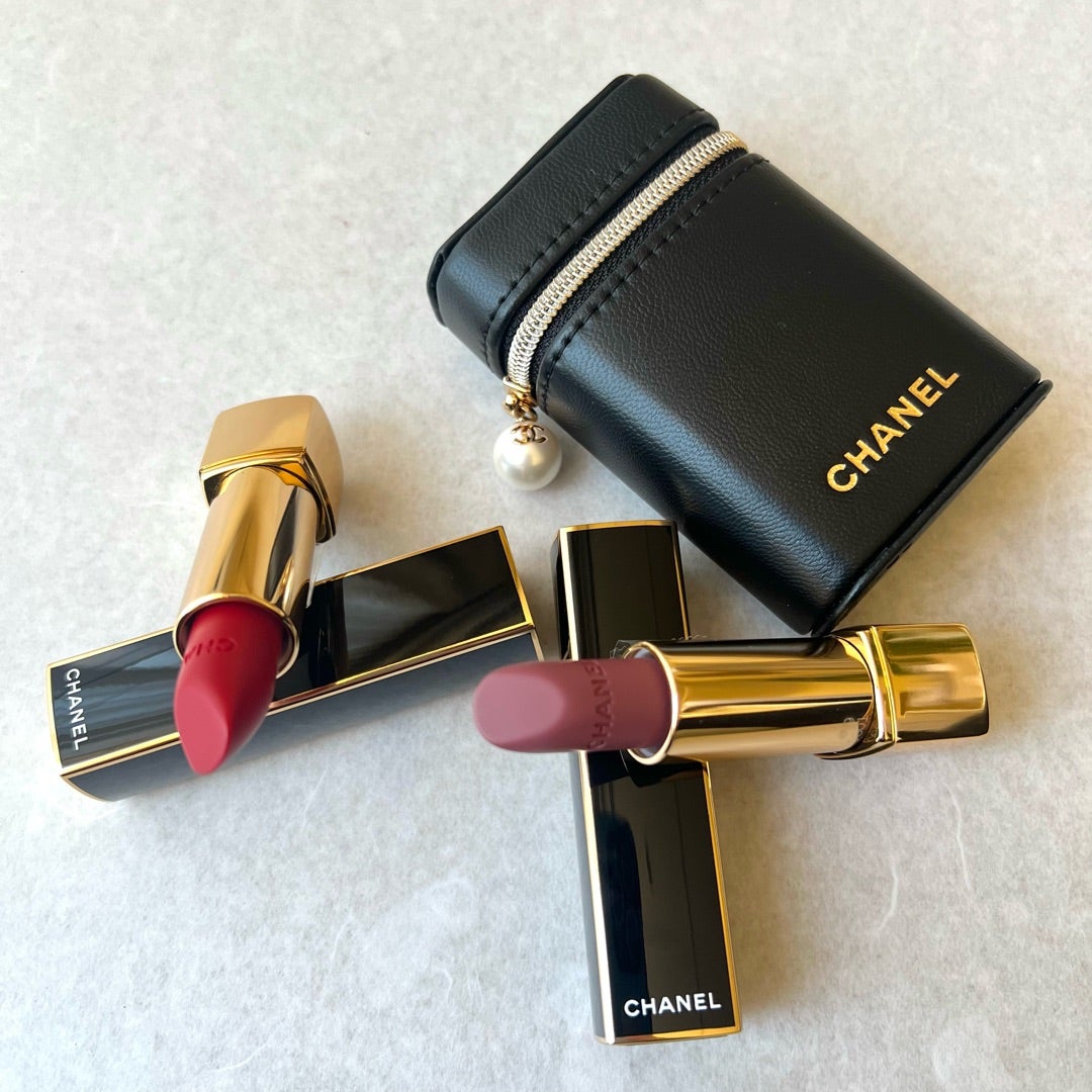 話題になっていたCHANELの限定ポーチつきリップセット | 植村うららこ