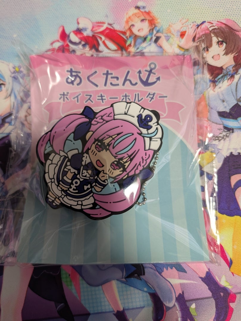 ホロライブ 湊あくあ】あくたん呪物 6周年記念フルセットグッズ【開封