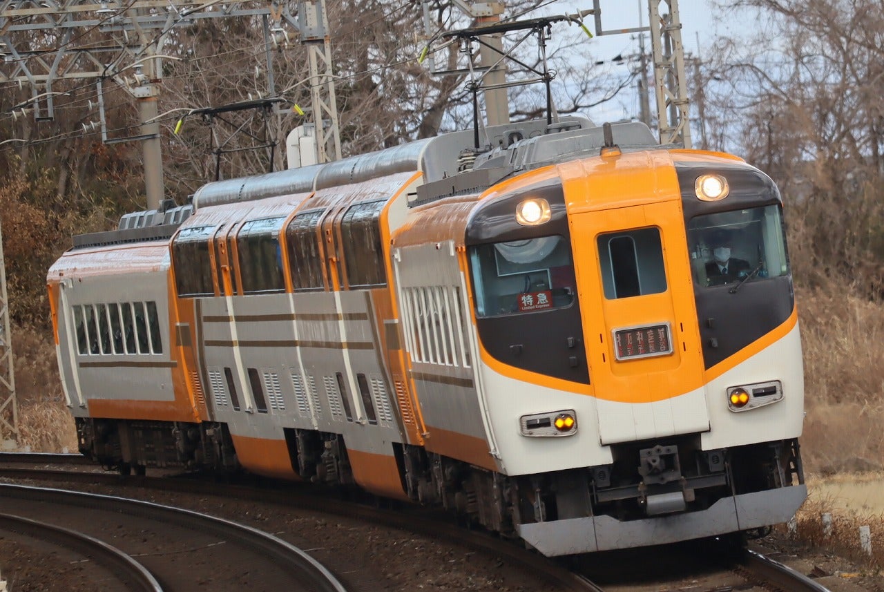 2025年2月9日 余命宣告の近鉄8600系X59編成を記録！ | 直通特急ファン