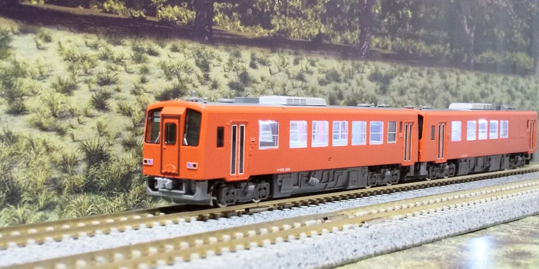 TOMIX JRキハ120 200形 (木次線・首都圏色) 入線‼️ (品番98051