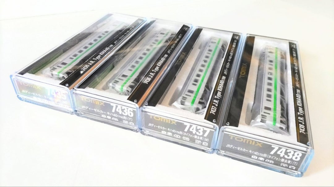 TOMIX JRディーゼルカー キハ40-1700形 7435／7436／7437／7438 | 約