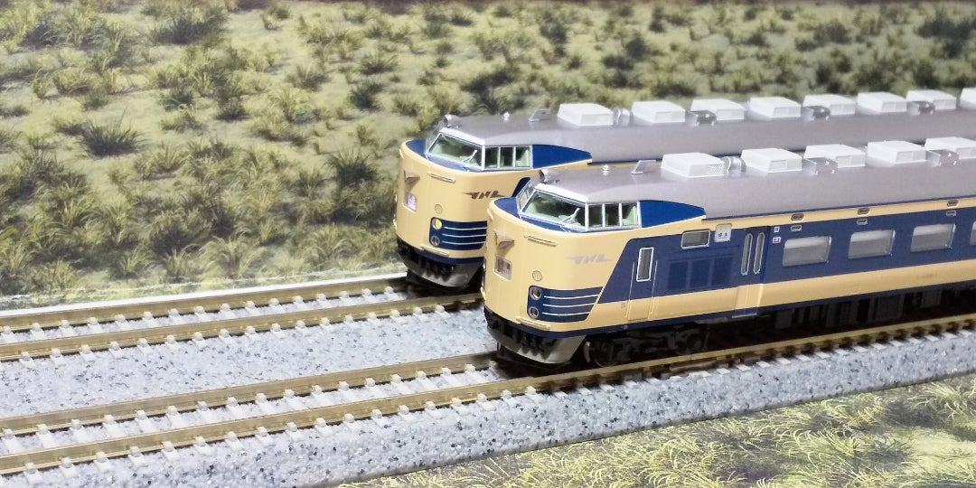 KATO 581系寝台特急「月光」12両セット 入線‼️その➂ (品番10-1140