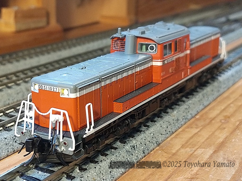 DD51 1027 区名札枠を金属化してみた [鉄道模型] | 重単5175 ～鉄道