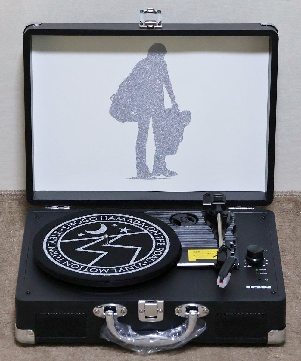 旅の間に届いていた浜田省吾“ON THE ROAD”ポータブル