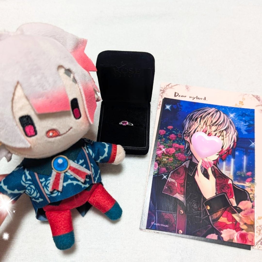 悪魔執事と黒い猫(あくねこ)執事からのプレゼントとチェキ風カード