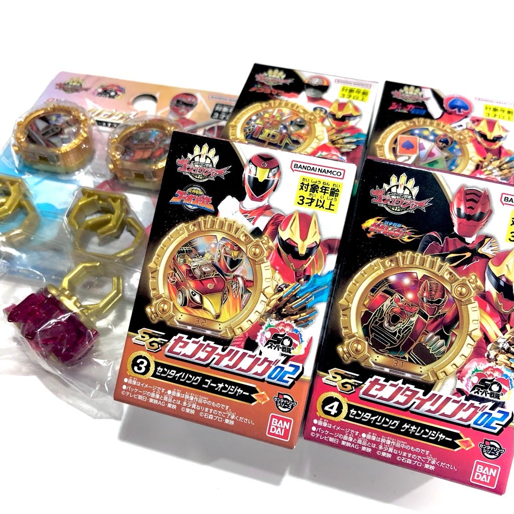 センタイリング DXｾｯﾄ第6弾&SG02！劇中登場のカーレン！人気のゴーオン