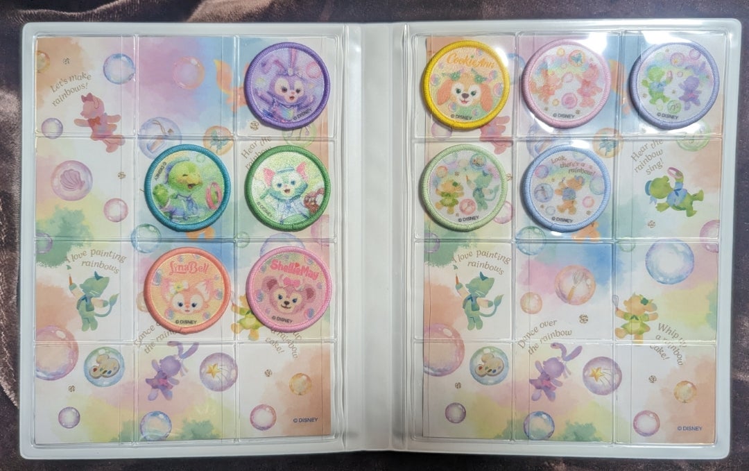 ☆再販でget！×ダッフィー&フレンズ20周年カラフルハピネスワッペン