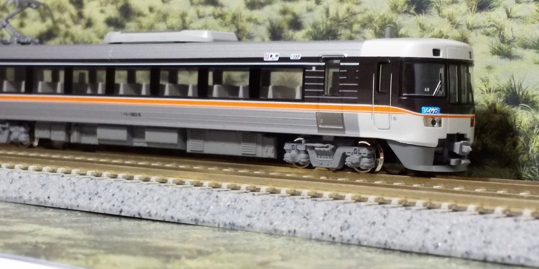 KATO 383系「ワイドビューしなの」 6両基本セット 入線‼️その➁ (品番