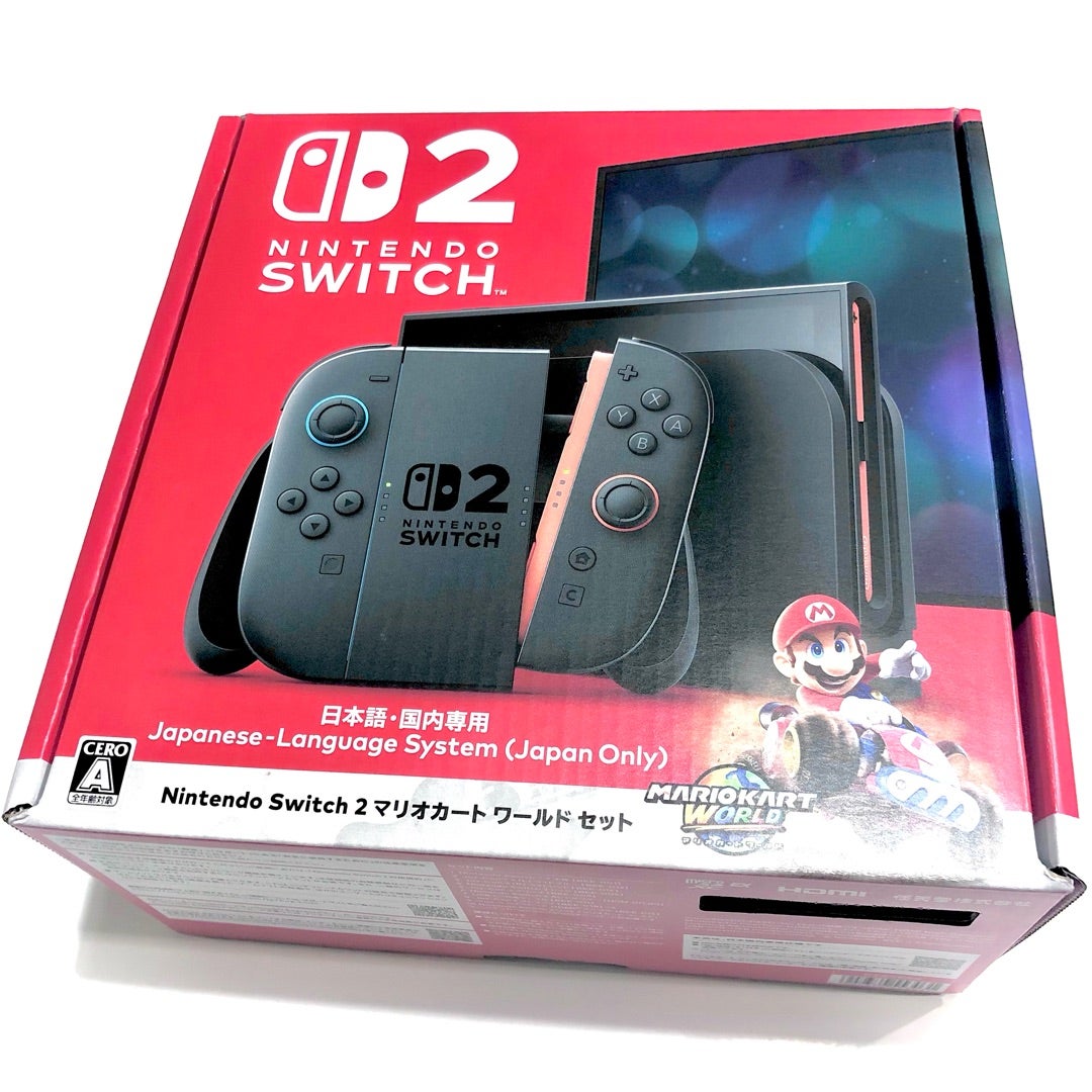 朝並ばずに店頭購入！Nintendo Switch2 マリオカートワールドセット