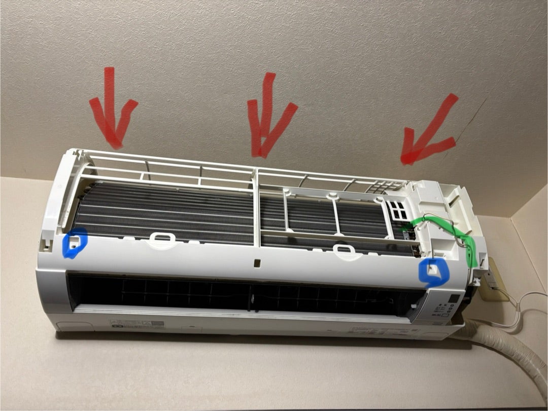 ダイキンエアコンAN22XES-W の掃除 | datezouのブログ