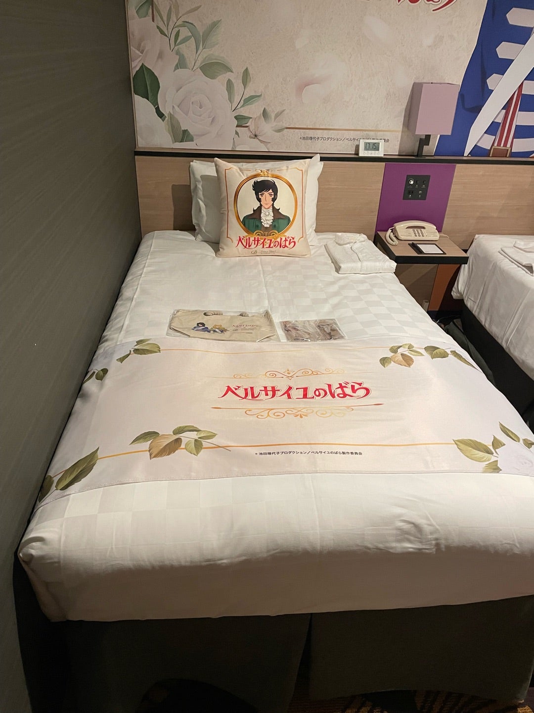 ベルサイユのばらコラボルームその2:サンシャインシティプリンスホテル