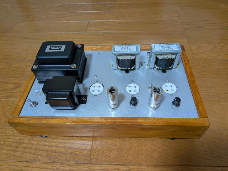 45・2A3兼用シングル・アンプの製作 ① / シャーシ加工＆部品の