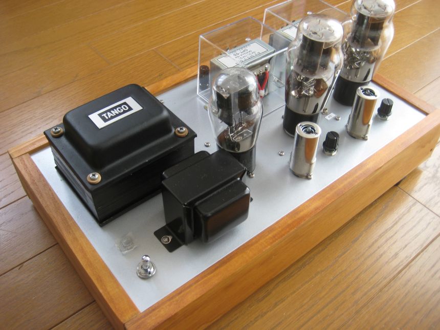 45・2A3兼用コンパチブル・シングル・アンプの製作③/回路図＆出力管の