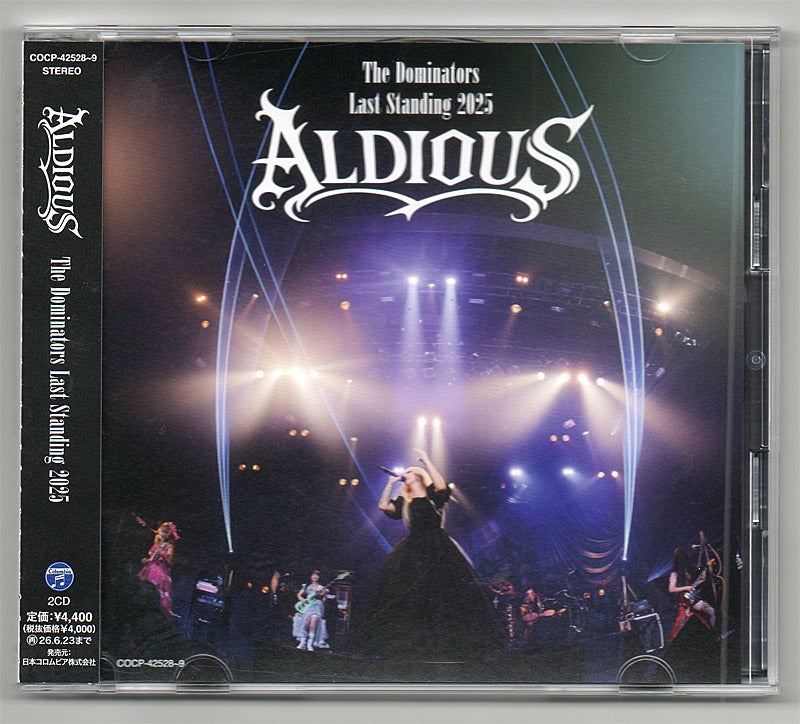 ALDIOUS / The Dominators Last Standing 2025[2CD] | 今日もガツンと