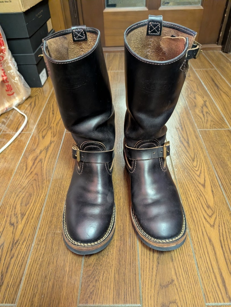 wesco boss エンジニアブーツ ダブルショットレザー | my boots 備忘録