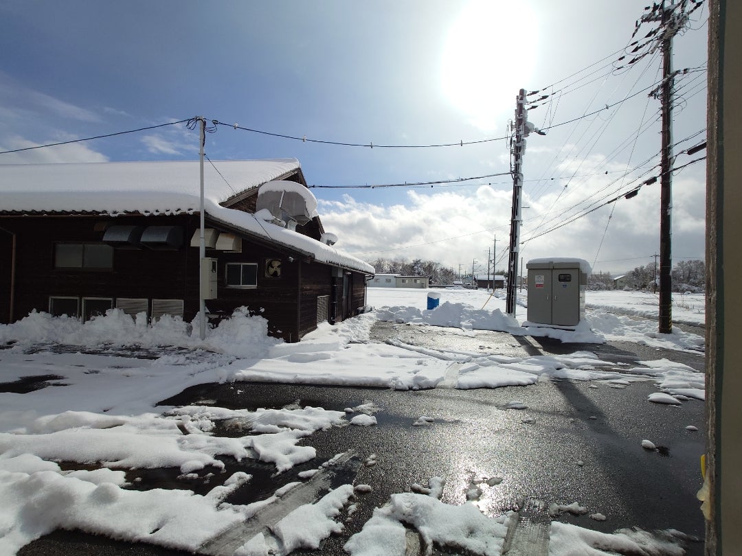 2026年1月22日、（ついに）雪が降った木曜日。 | 滋賀・高島の