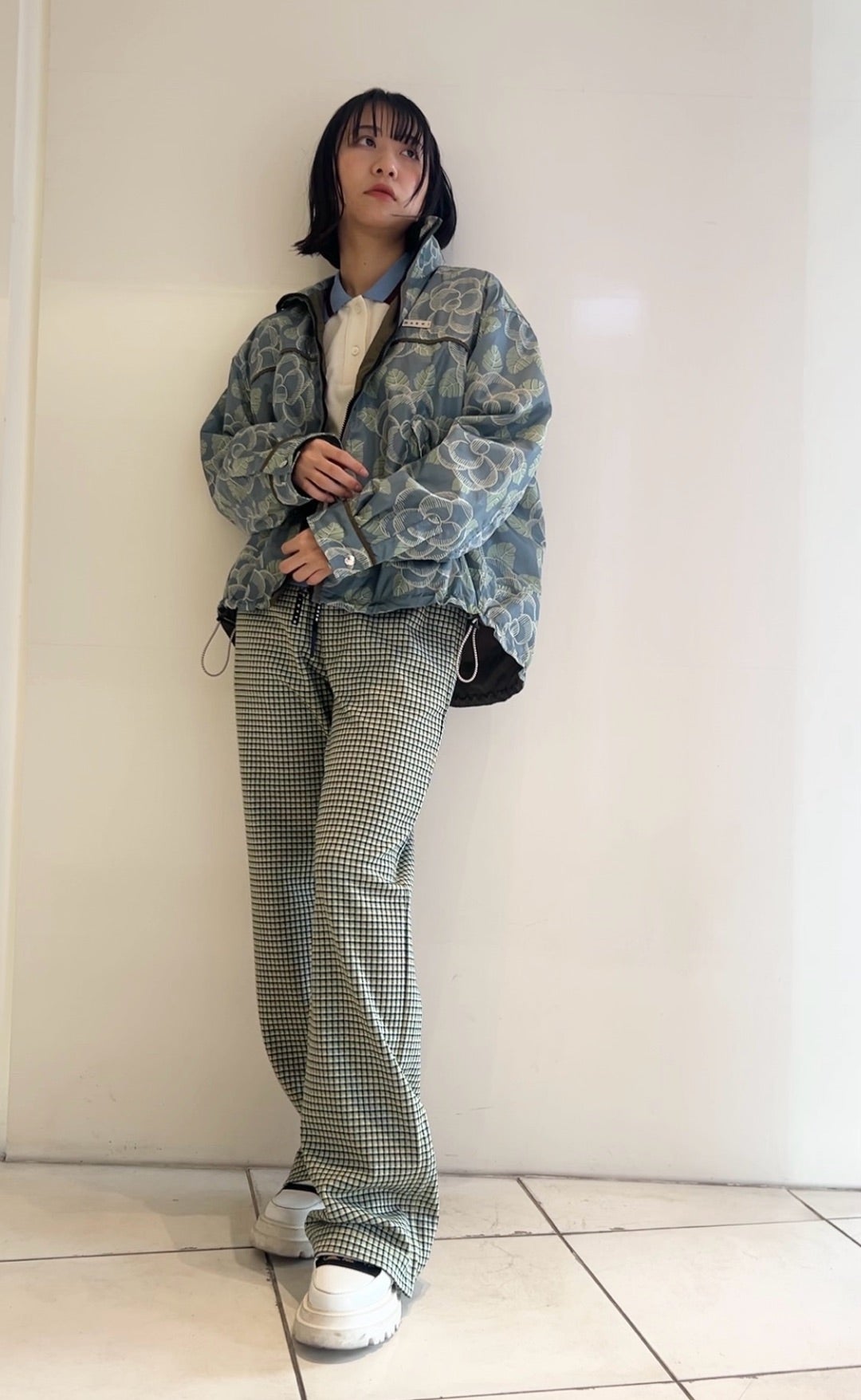 マルニのチェックパンツコーディネート | 【セレクトショップ】Bongre