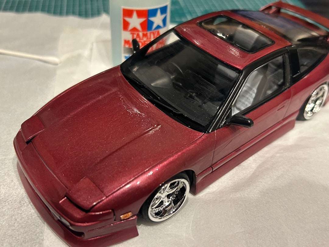アオシマ BNスポーツ 180SX(6)完成！ | よし@シロートモデラーブログ