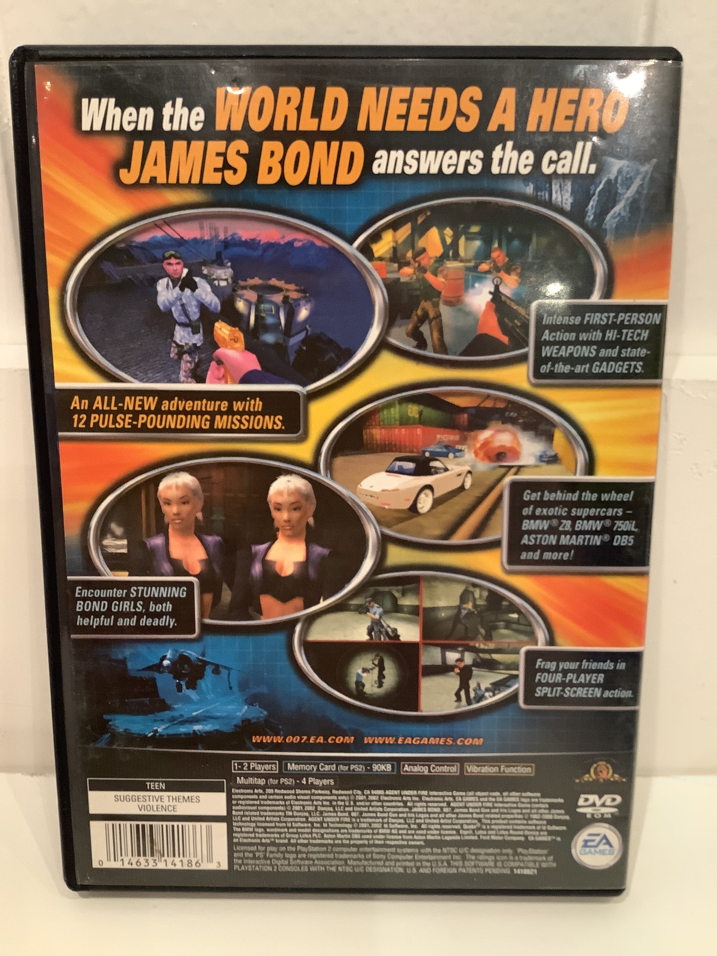 007 Agent Under Fire - Playstation 2 – Stateline Video Games Inc.