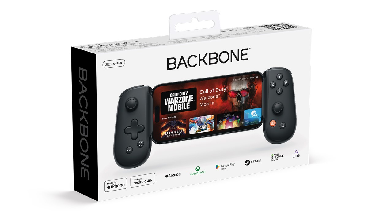 Backbone One (USB-C) - Gen 2 Black - EBGames.ca