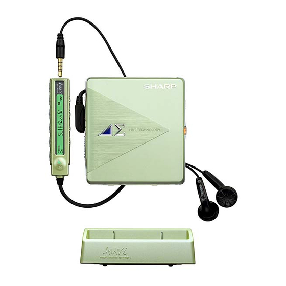 SHARP md-ds77 ジャンク シャープ MDプレイヤー ウォークマン