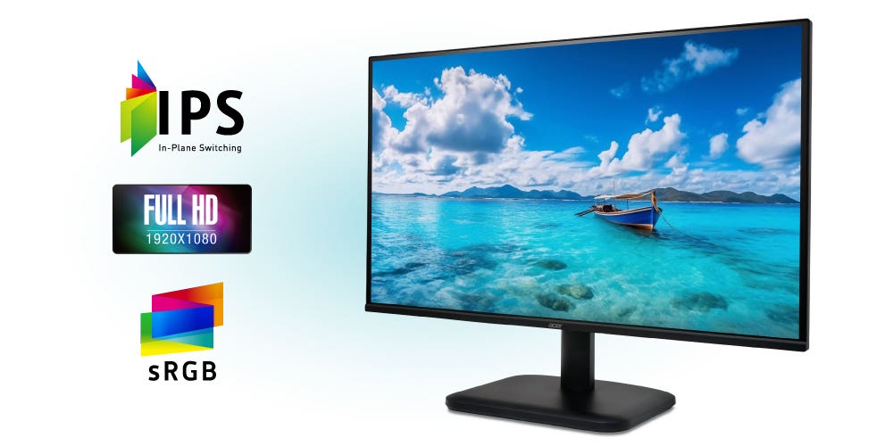 Acer モニター 23.8インチ IPS フルHD 144Hz 1ms(VRB) 非光沢 sRGB 99