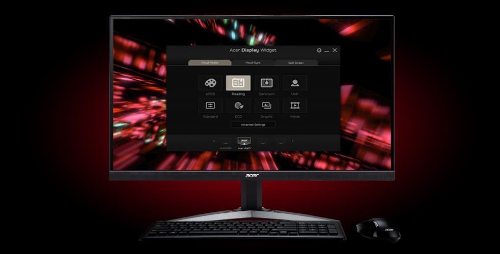 Acer Nitro ゲーミングモニター 27インチ WQHD 非光沢 広視野角 VA