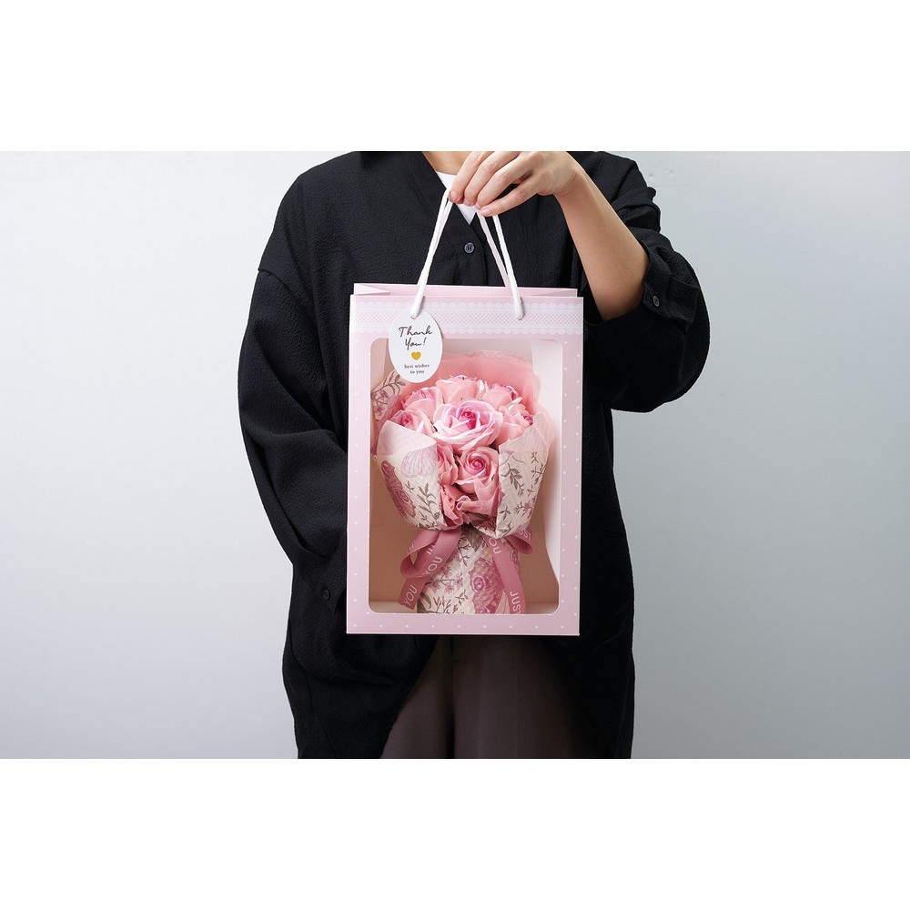 ソープフラワー】松野ホビー/グラデーションローズ9輪スタンディング