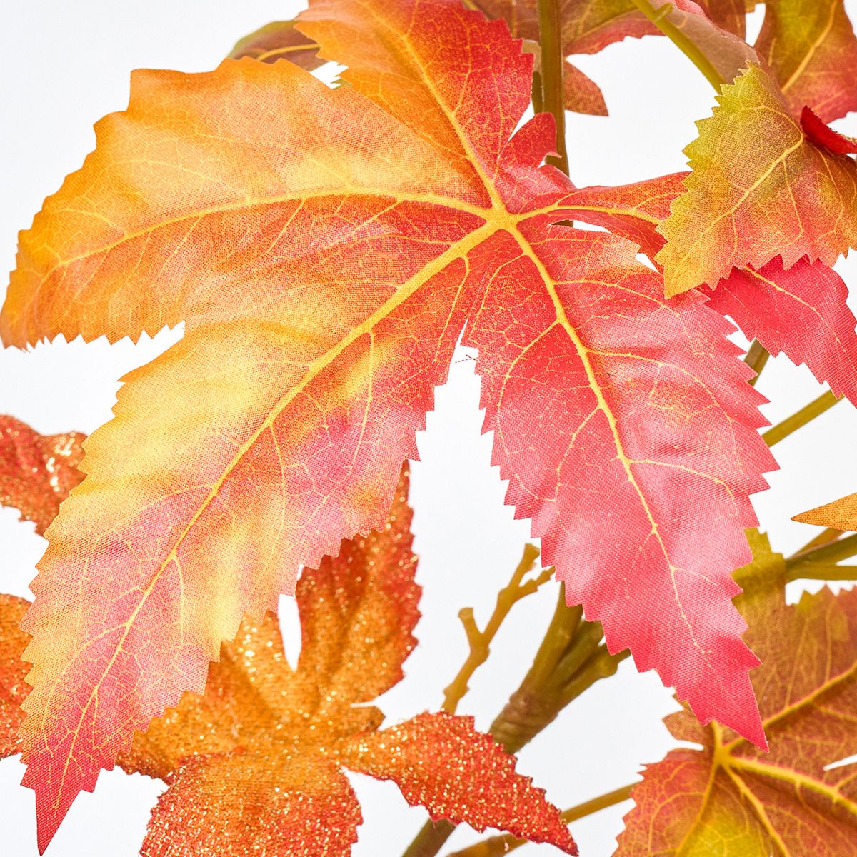 造花】MAGIQ東京堂/錦秋もみじ OR/RD オレンジレッド/FG000848 - 花材