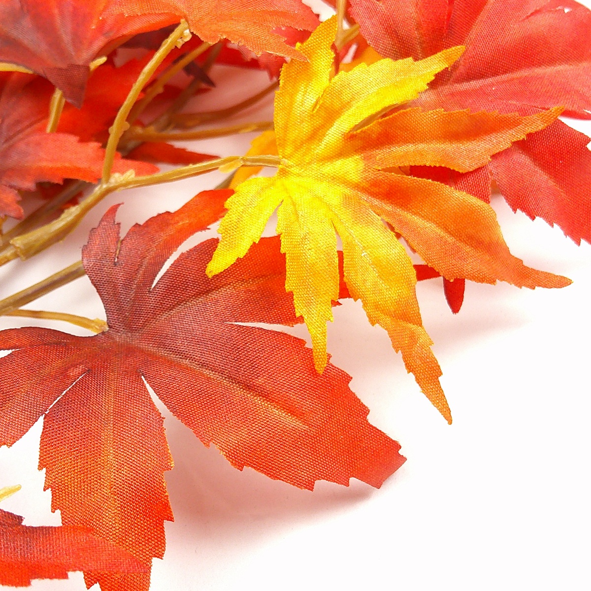 即日☆【造花】MAGIQ東京堂/もみじ枝ミニ #3 RED レッド 3枝付き