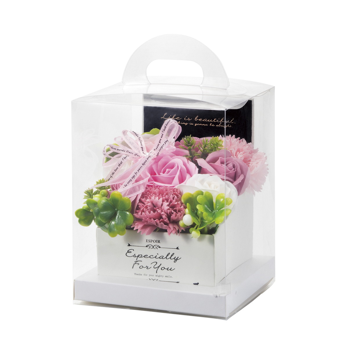 ソープフラワー】エイチツーオー/エレガントソープフラワーボックスS