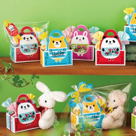 HEADS/コロコロアニマルダイカットボックス-1/クマ(20枚)/KOK-DB1 - 花