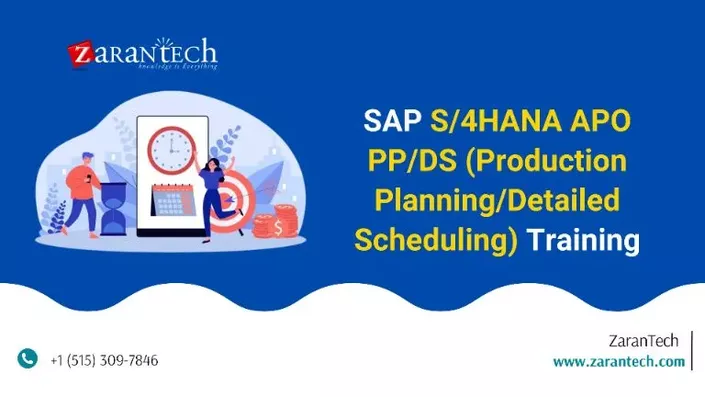 SAP APO PP-DS on ECC and Embedded PP-DS on S/4HANA | ZaranTech
