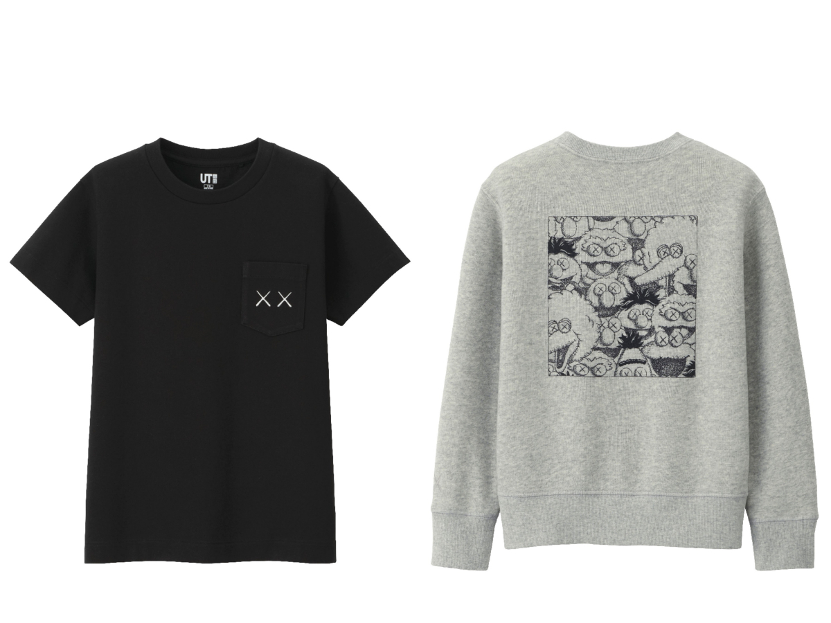 ユニクロより、カウズ×セサミストリートのコラボレーション第二弾が11