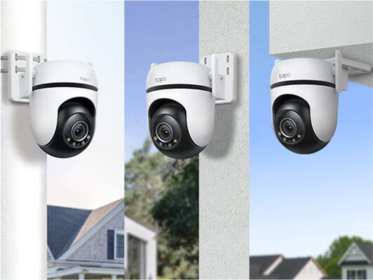 Tapo C520WS | Outdoor Pan/Tilt Security Wi-F- Camera | TP-Link Nordic