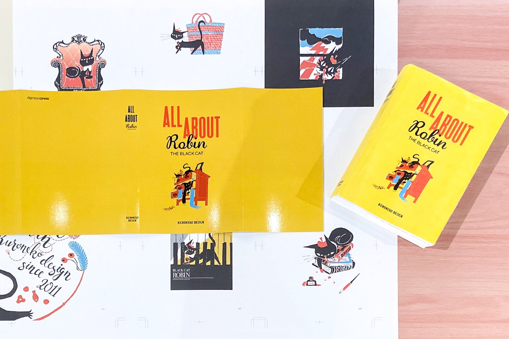 黒ねこ意匠 初の作品集『ALL ABOUT Robin』を制作したい！ - CAMPFIRE