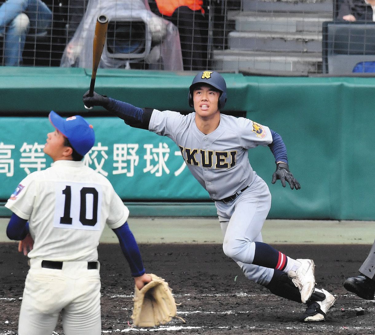 4打数4安打！仙台育英の八巻が固め打ち 控え選手の”モノマネ投法”で