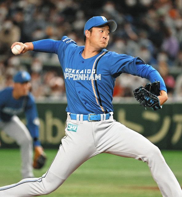 侍ジャパン】阪神からトレード移籍の日本ハム・斎藤友貴哉の剛速球