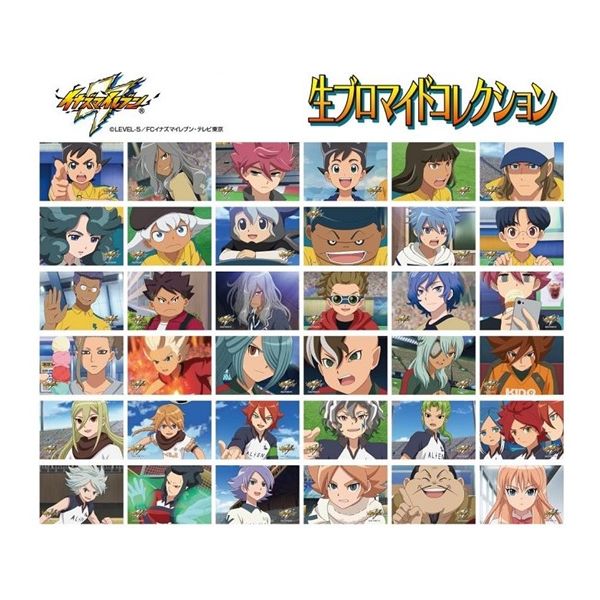 グッズ: イナズマイレブン 生ブロマイドコレクション 【1BOX】 【2018