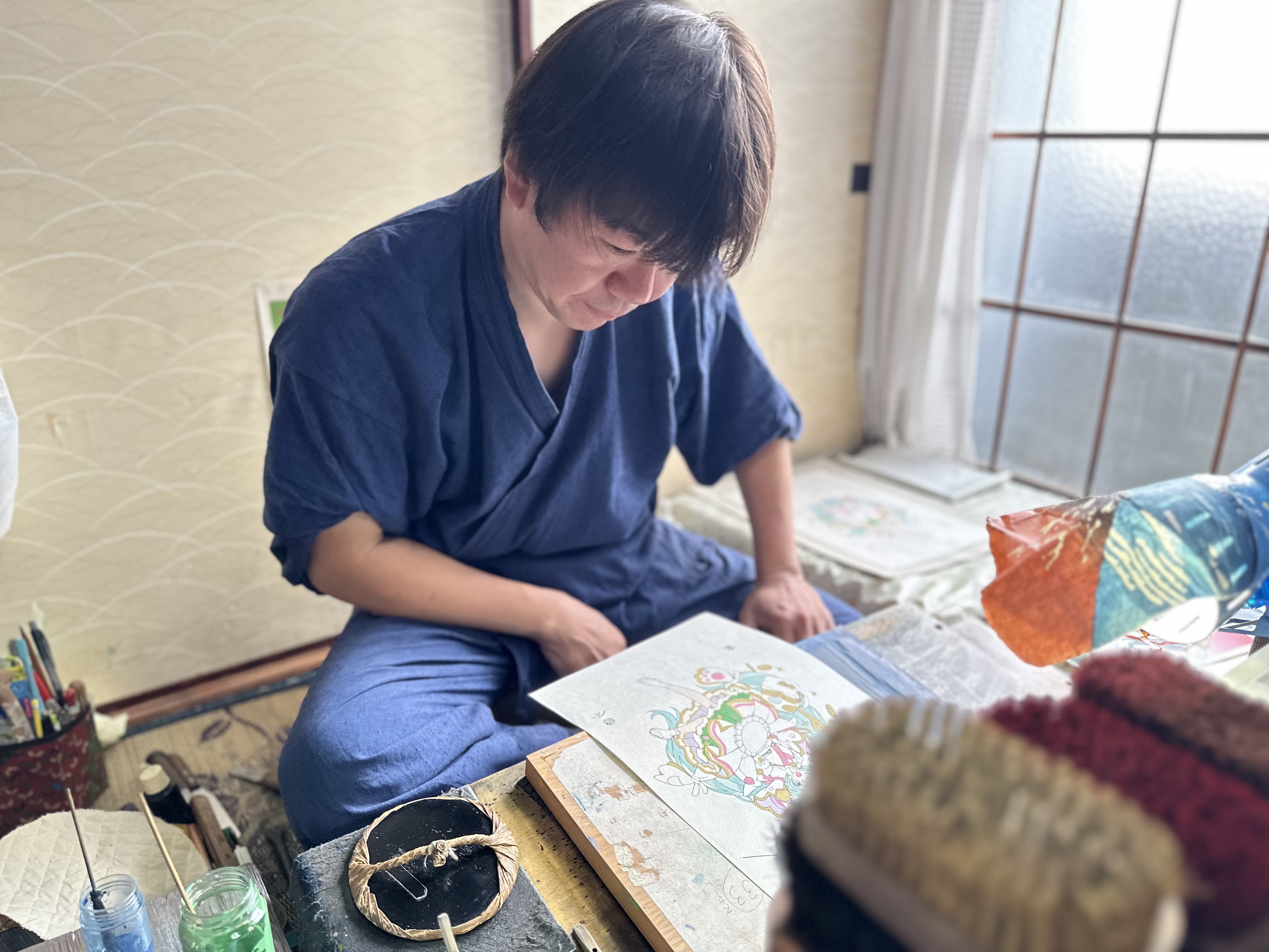 浮世絵木版画『招猫初音未来図』特設ページ｜キャラアニ.com