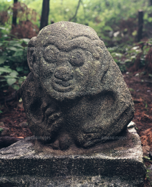 猿石（高取）[23018058947]の写真・イラスト素材｜アマナイメージズ