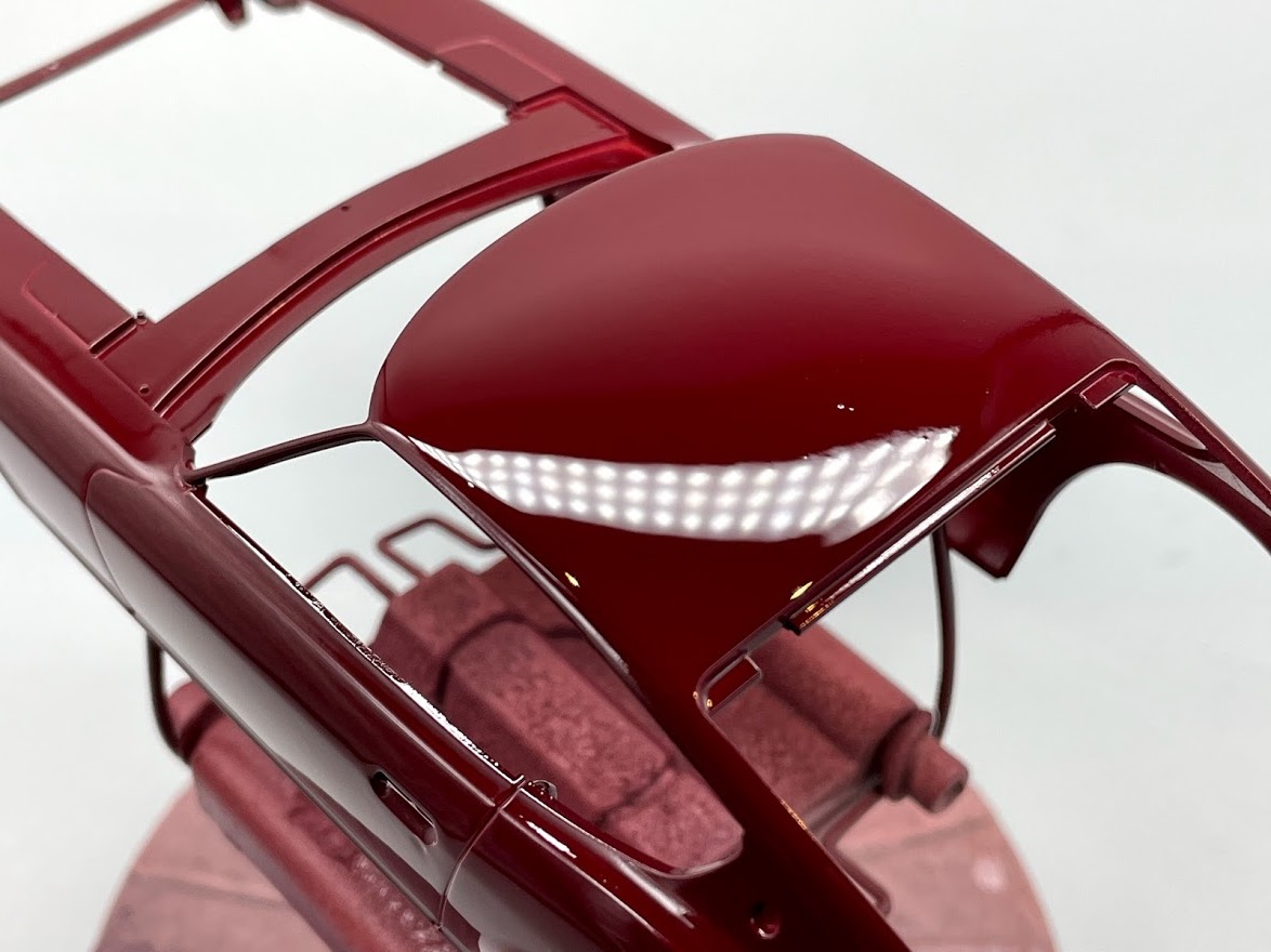 仕上げの「クリアー塗装」をあえてやらないという選択も【達人のプラモ