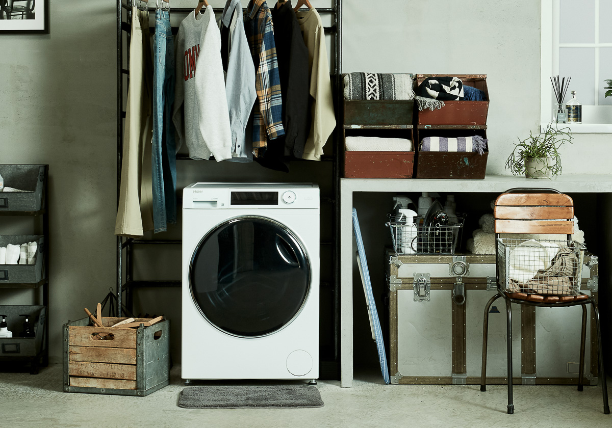 あえて乾燥機能なし！だからこそ実現できた小さくて低価格なドラム式