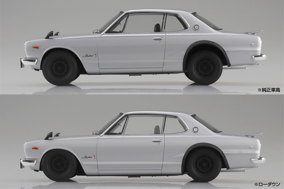 アオシマ100周年記念の新シリーズ「楽プラ スナップカー」第1弾は