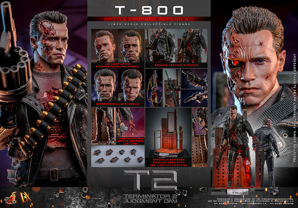 超可動で目も光る！『ターミネーター2』T-800がとんでもなく精巧な