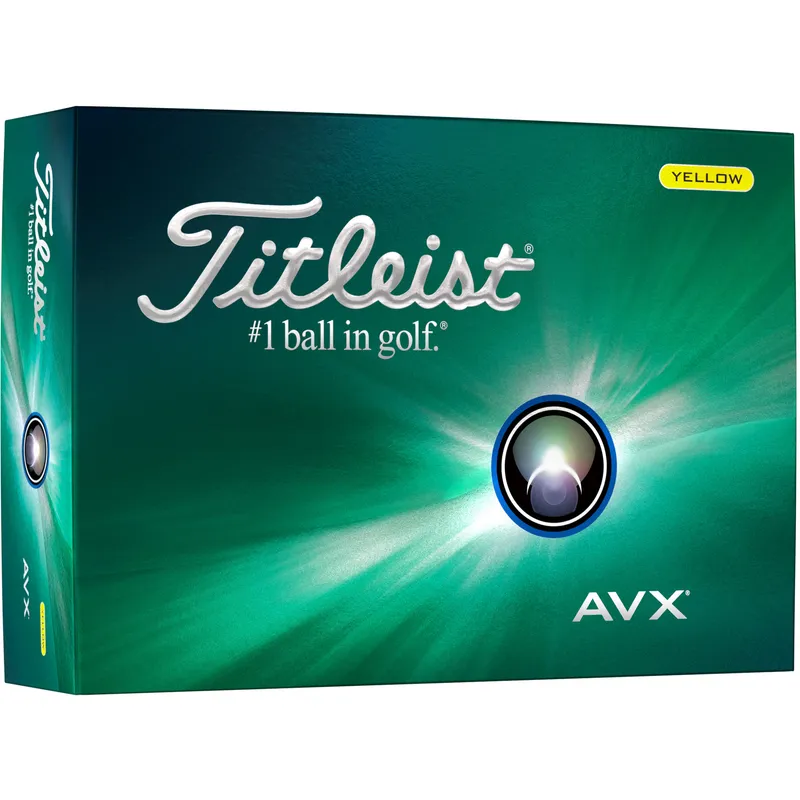 Titleist AVX Yellow Golf Balls - Golfballs.com