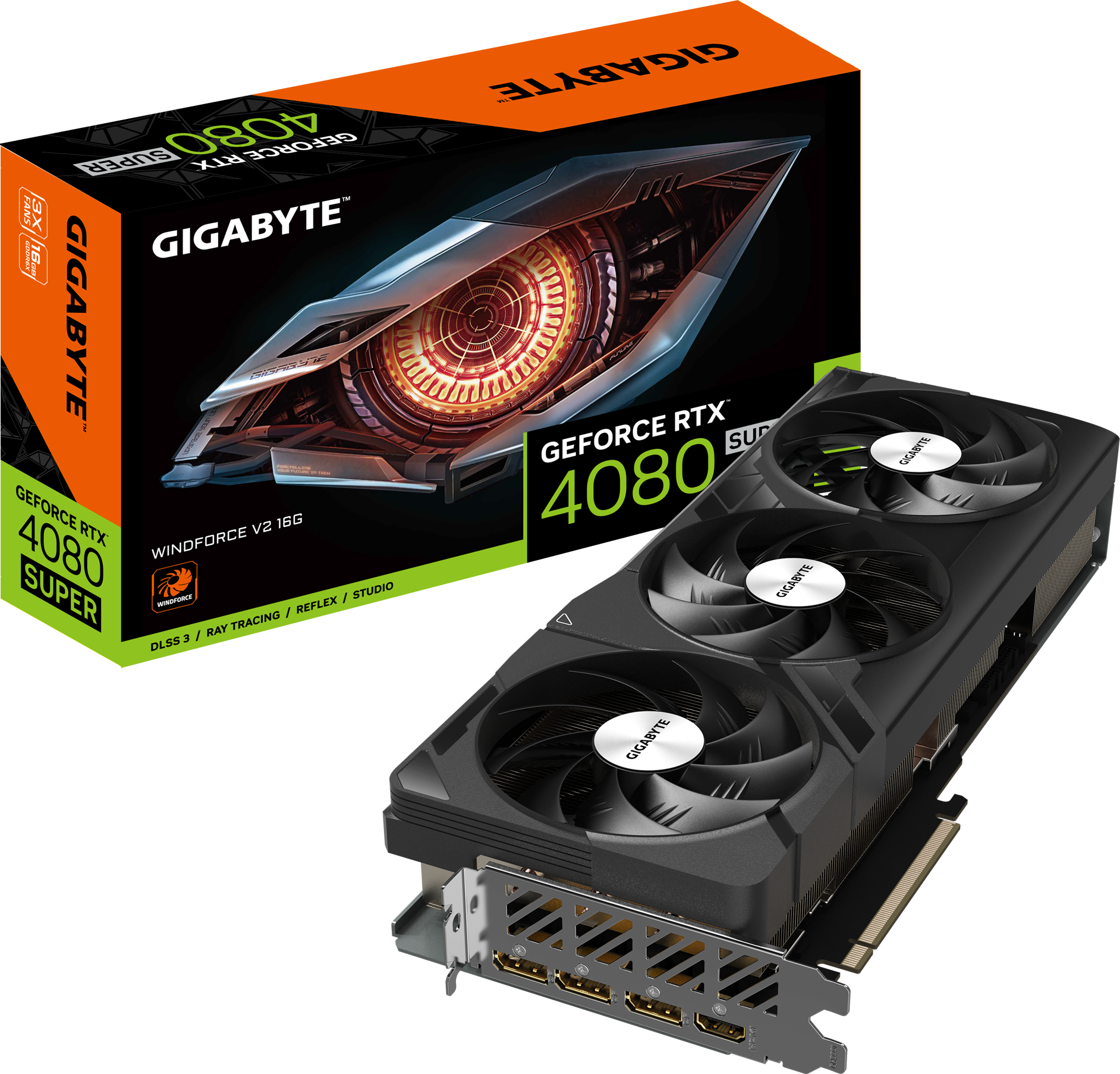 GeForce RTX™ 4080 SUPER WINDFORCE V2 16G - GIGABYTE Japan